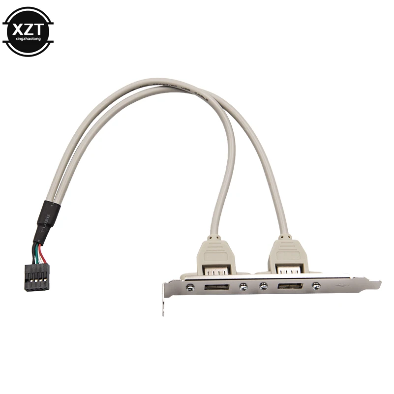 Новейший внешний 2 порта USB задняя панель кронштейн материнская плата Кабель USB 2,0 Соединительный кабель адаптер Компьютерные аксессуары
Новейший внешний 2 порта USB задняя панель кронштейн материнская плата Кабель USB 2,0 Соединительный кабель адаптер Компьютерные аксессуары