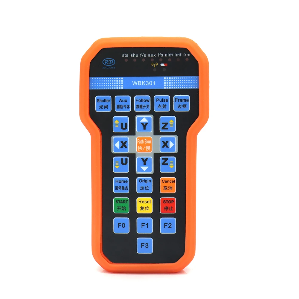 Беспроводная рабочая ручка WaveTopSign Ruida BWK301R для лазерного контроллера серии RDC644X RDC6442S RDC6442G RDC6445G
Беспроводная рабочая ручка WaveTopSign Ruida BWK301R для лазерного контроллера серии RDC644X RDC6442S RDC6442G RDC6445G