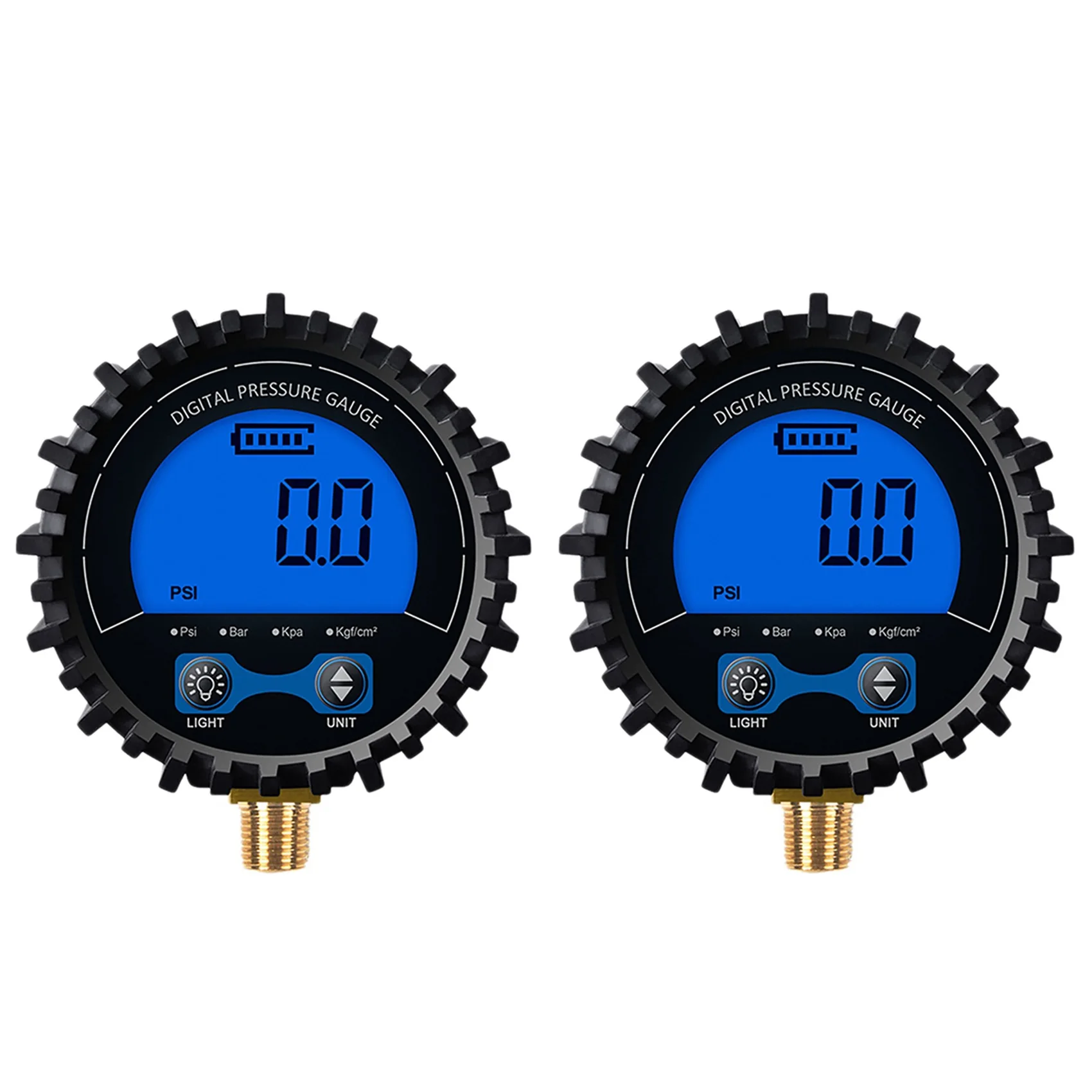 2X Tire Pressure Gauge Digital Tire Tester Display Air Pressure Manometer Quick Connect Coupler Thread 1/8
2X Tire Pressure Gauge Digital Tire Tester Display Air Pressure Manometer Quick Connect Coupler Thread 1/8