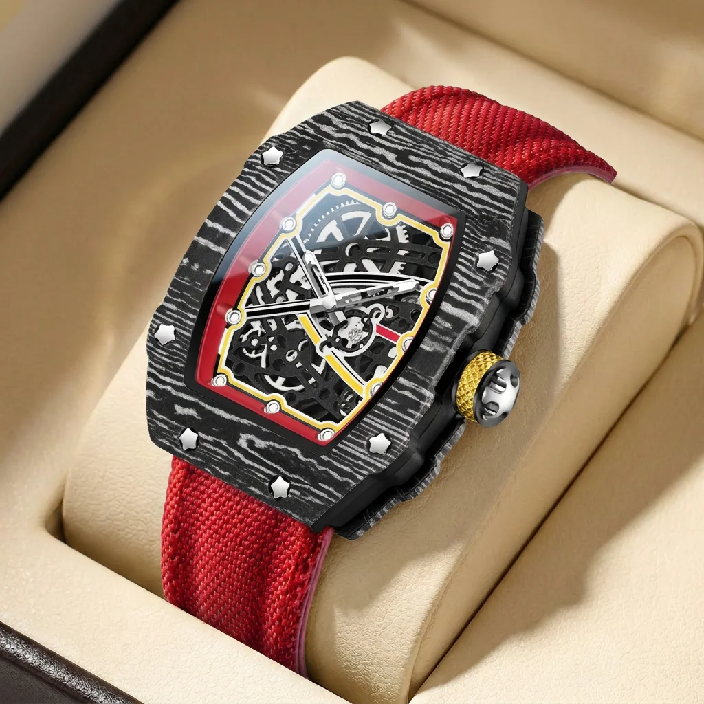 1pcs Men's black dial alloy strap vintage fashion tonneau sporty details Quartz Watch for business party holiday
1pcs Men's black dial alloy strap vintage fashion tonneau sporty details Quartz Watch for business party holiday