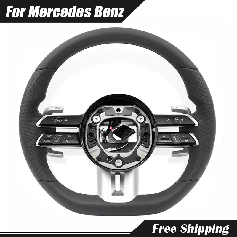 Car Sports Steering Wheel For Mercedes Benz AMG Class CLE CLA SLC CLS W203 W204 W205 W212 W213 W221 W222 W177 Car Accessories
Car Sports Steering Wheel For Mercedes Benz AMG Class CLE CLA SLC CLS W203 W204 W205 W212 W213 W221 W222 W177 Car Accessories