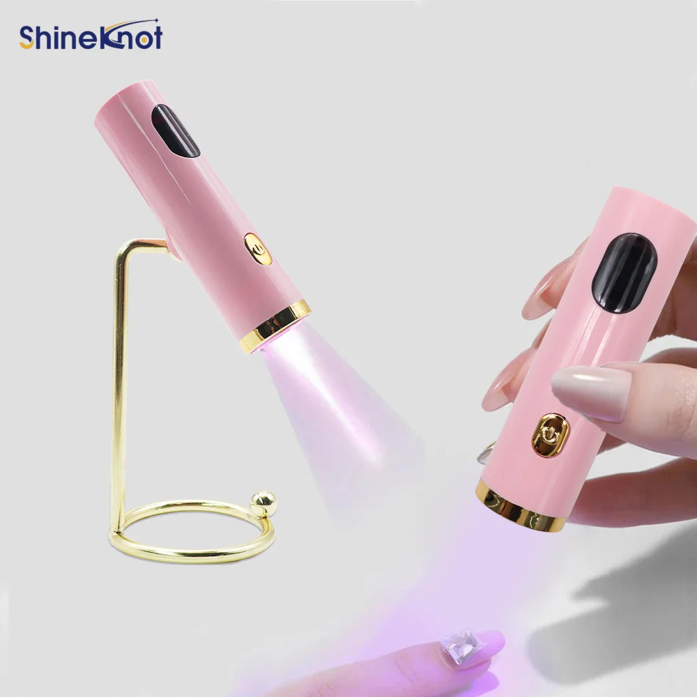 SHINEKNOT Pink Magnetic-Mount UV Nail Lamp Type-C Rechargeable Long Battery Life Compact Mini Handheld LED Nail Gel Curing Lamp
SHINEKNOT Pink Magnetic-Mount UV Nail Lamp Type-C Rechargeable Long Battery Life Compact Mini Handheld LED Nail Gel Curing Lamp