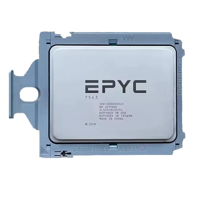 New Professional 7543 CPU 32 Cores 7nm 2.8GHz 256MB 225W SP3 Socket Laptop Server Processor for AI
New Professional 7543 CPU 32 Cores 7nm 2.8GHz 256MB 225W SP3 Socket Laptop Server Processor for AI