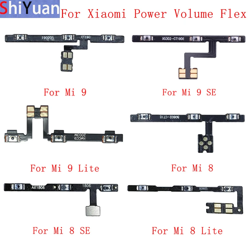 Power Volume Button Flex For Xiaomi Mi 9 9 SE 9 Lite 8 8 SE 8 Lite 8 Pro Power Flex Cable Replacement Parts
Power Volume Button Flex For Xiaomi Mi 9 9 SE 9 Lite 8 8 SE 8 Lite 8 Pro Power Flex Cable Replacement Parts
