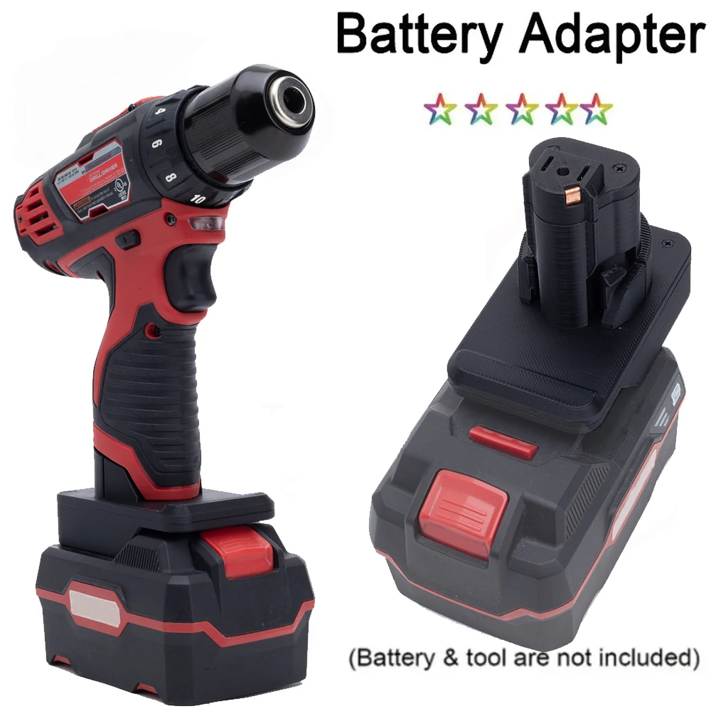 Адаптер для литиевой батареи Lidl Parkside X20V Team для Milwaukee 12 В, аксессуары для электроинструментов, беспроводной преобразователь (без батареи)
Адаптер для литиевой батареи Lidl Parkside X20V Team для Milwaukee 12 В, аксессуары для электроинструментов, беспроводной преобразователь (без батареи)