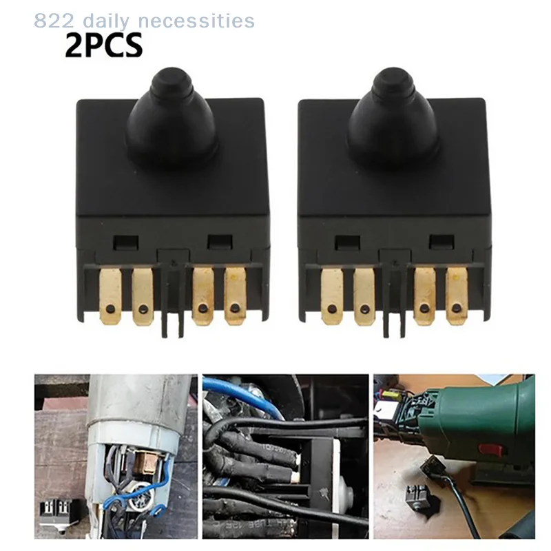 convenient2pcs Replacement Push Button Switch For Angle Grinder GWS6-100 Polisher
convenient2pcs Replacement Push Button Switch For Angle Grinder GWS6-100 Polisher