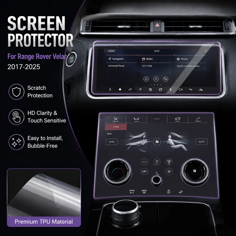 Car Sticker For 2017-2025 Range Rover Velar Transparent TPU Screen Protector Easy Installation, Exterior Decor
Car Sticker For 2017-2025 Range Rover Velar Transparent TPU Screen Protector Easy Installation, Exterior Decor