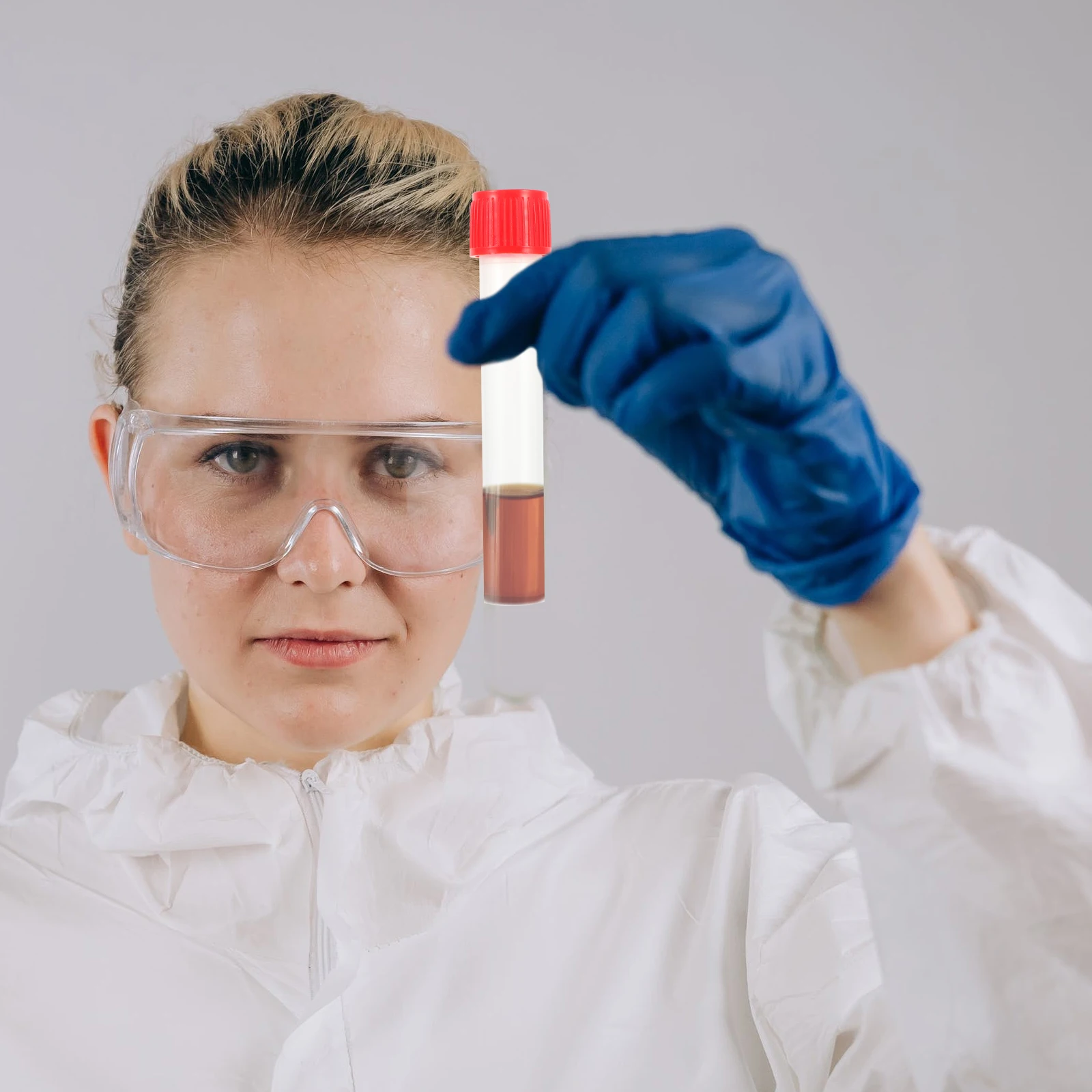 10Pcs Specimen Containers Disposable Sampling Tubes Plastic Sample Tubes with Covers for Blood Nasal Swabs Testing
10Pcs Specimen Containers Disposable Sampling Tubes Plastic Sample Tubes with Covers for Blood Nasal Swabs Testing