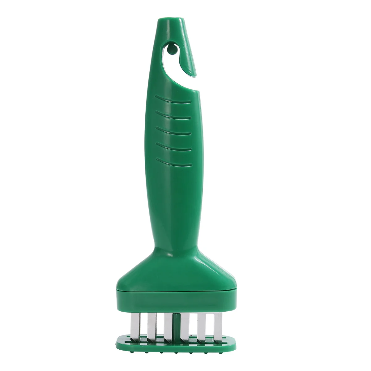 Meat Tenderizer Green Stainless Steel Needle Widen Design For Beef Pork Chicken Fish Easy Grip Handle Fast Cooking
Meat Tenderizer Green Stainless Steel Needle Widen Design For Beef Pork Chicken Fish Easy Grip Handle Fast Cooking
