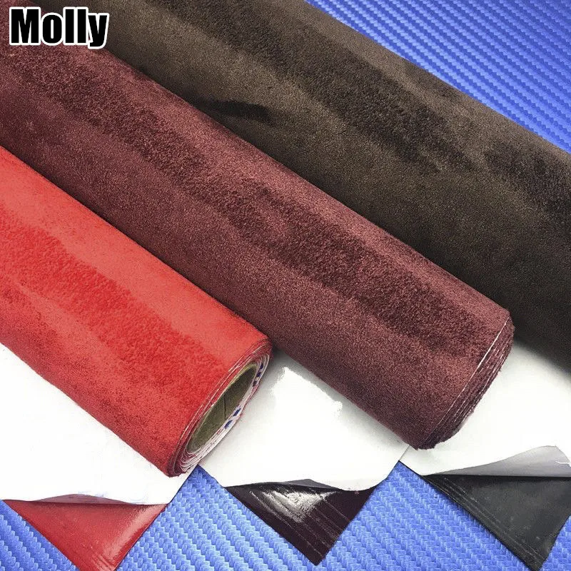 Suede Fabric Self-adhesive Leather Velvet Suede Texture Fabric Sticker Adhesive Cloth for Car Interior Modification DIY Supply
Suede Fabric Self-adhesive Leather Velvet Suede Texture Fabric Sticker Adhesive Cloth for Car Interior Modification DIY Supply