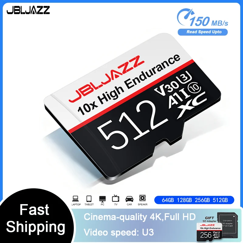 Carte mémoire Micro SD grande capacité mini carte mémoire Ultra TF 512GB carte SD pour jeux 256GB 128GB 64GB pour Le
Carte mémoire Micro SD grande capacité mini carte mémoire Ultra TF 512GB carte SD pour jeux 256GB 128GB 64GB pour Le