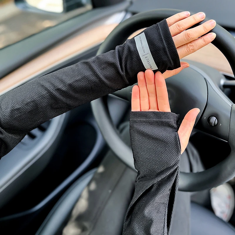 Loose Large Size Hand Sleeves Increased Reflective Mark Summer Men's Ice Sleeves Driving Sun Protection Thin Ice Silk
Loose Large Size Hand Sleeves Increased Reflective Mark Summer Men's Ice Sleeves Driving Sun Protection Thin Ice Silk