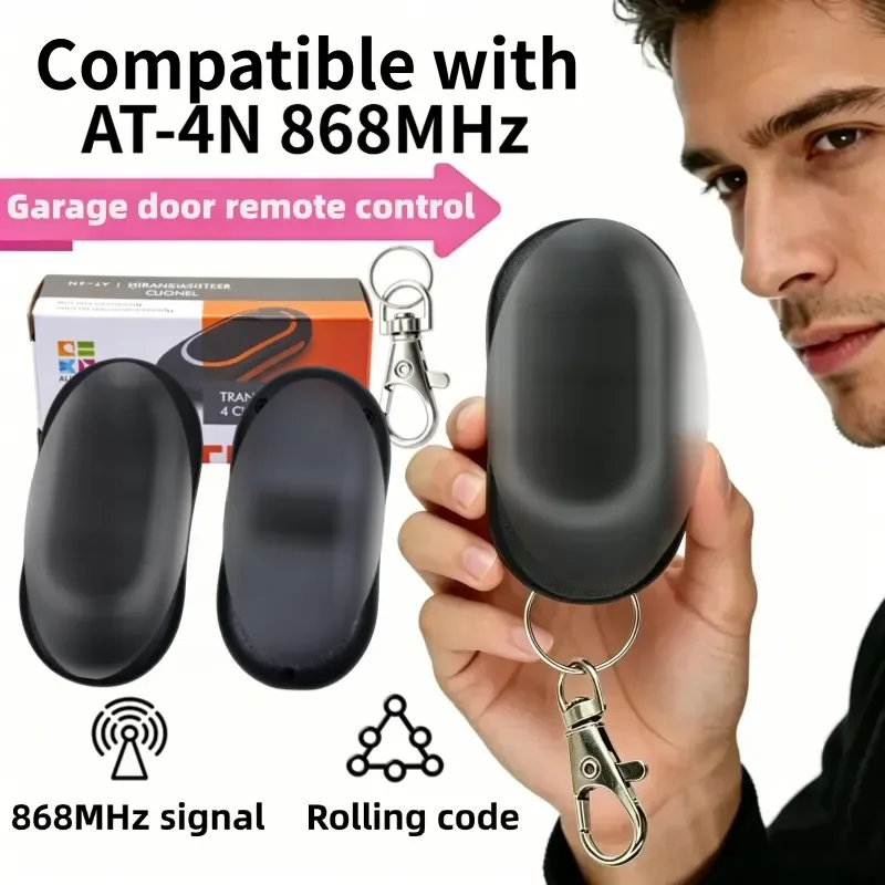 868 ALUTECH AT-4N AT 4N AT4N AT-4N-868 868MHz Garage Remote Control 868.35MHz Gate Remote Control Garage Door Opener Transmitter
868 ALUTECH AT-4N AT 4N AT4N AT-4N-868 868MHz Garage Remote Control 868.35MHz Gate Remote Control Garage Door Opener Transmitter