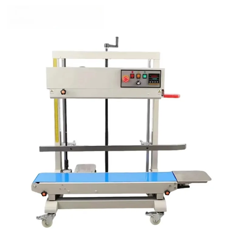 Vertical Height Adjustable Continuous Band Sealer for Grain Woven Sacks Bulk Cereal Large Plastic Bag Heat Sealing Equipment
Vertical Height Adjustable Continuous Band Sealer for Grain Woven Sacks Bulk Cereal Large Plastic Bag Heat Sealing Equipment