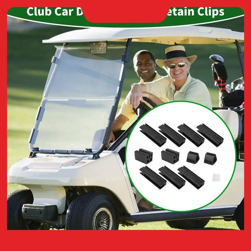 Windshield Retaining Clips Kit, Golf Cart Windshield Mounting Sash Clips For EZGO TXT DCS PDS 1994-2013 Replacement
Windshield Retaining Clips Kit, Golf Cart Windshield Mounting Sash Clips For EZGO TXT DCS PDS 1994-2013 Replacement