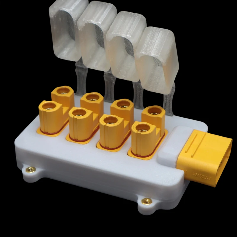 1PCS AS150 150A 4-Channel Power Distribution Board Gold-plated Copper Terminal with Dust Caps for Drone RC Boat Electric Vehicle
1PCS AS150 150A 4-Channel Power Distribution Board Gold-plated Copper Terminal with Dust Caps for Drone RC Boat Electric Vehicle