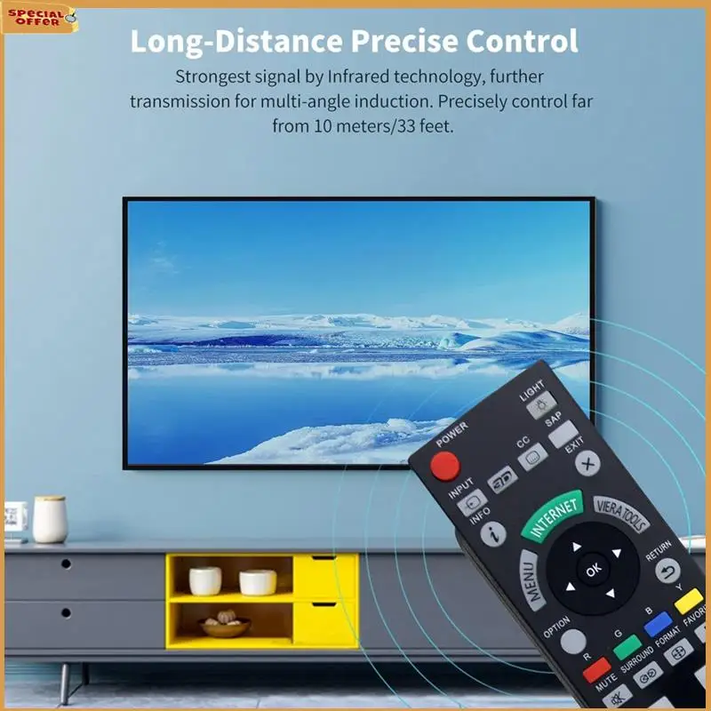 A69Z Replaced N2QAYB000777 Remote Control For Panasonic TV N2QAYB000777 Remote Control
A69Z Replaced N2QAYB000777 Remote Control For Panasonic TV N2QAYB000777 Remote Control