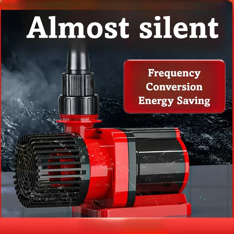 Ultra Quiet Frequency Conversion Fish Tank DC High Flow Adjustable Submersible Fish Tank Filtration Circulation Pump
Ultra Quiet Frequency Conversion Fish Tank DC High Flow Adjustable Submersible Fish Tank Filtration Circulation Pump