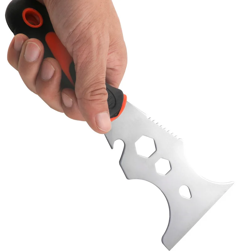 15 in 1 Stainless Steel Multi-purpose Putty Knife Paint Scraper Wallpaper Remover Cleaning Shovel Tool Home DIY
15 in 1 Stainless Steel Multi-purpose Putty Knife Paint Scraper Wallpaper Remover Cleaning Shovel Tool Home DIY