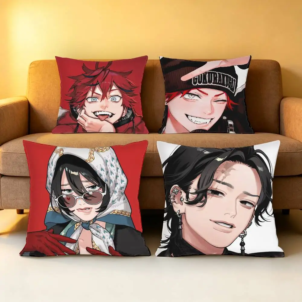 Manga G-Gokurakugai Pillow Case Pattern Printed Pillowcase For Living Room Sofa Cushion Cover
Manga G-Gokurakugai Pillow Case Pattern Printed Pillowcase For Living Room Sofa Cushion Cover