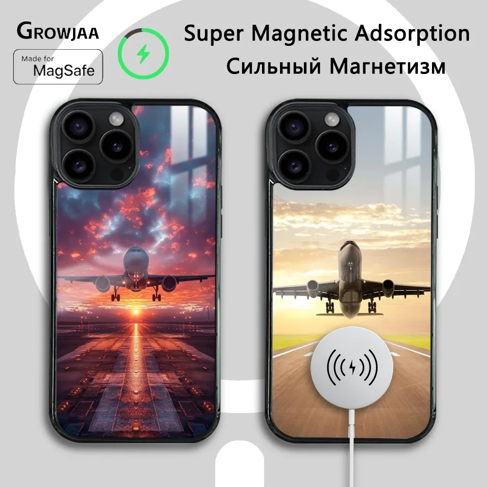 Classic Airplane Travel Flying Magnetic Phone Case For iPhone 15 14 13 12 11 Pro Max Plus Mini Mirror Wireless Magnetic Cover
Classic Airplane Travel Flying Magnetic Phone Case For iPhone 15 14 13 12 11 Pro Max Plus Mini Mirror Wireless Magnetic Cover