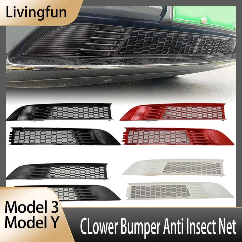Livingfun Car Lower Bumper Anti Insect Net For Tesla Model Y Model 3 2017 2023 2022 Anti Dust Proof Inner Vent Grille Cover Net
Livingfun Car Lower Bumper Anti Insect Net For Tesla Model Y Model 3 2017 2023 2022 Anti Dust Proof Inner Vent Grille Cover Net