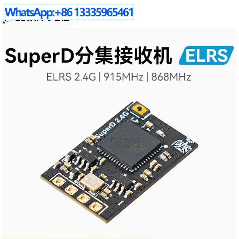 BETAFPV SuperD Diversity Receiver Traverser FPV Long Range ELRS 2.4G/915/868 МГц
BETAFPV SuperD Diversity Receiver Traverser FPV Long Range ELRS 2.4G/915/868 МГц