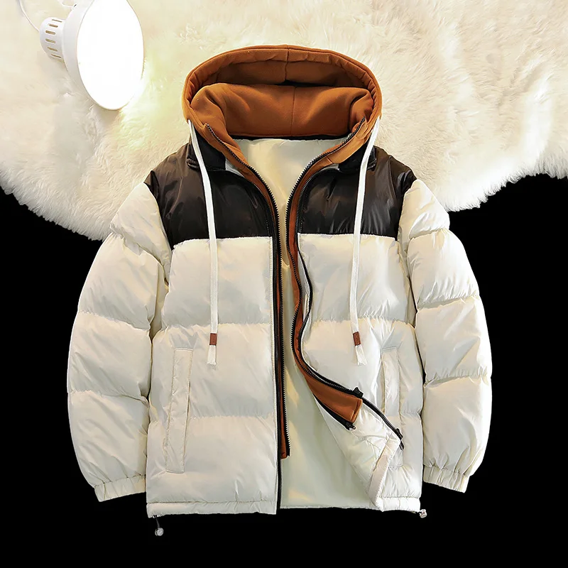 Male Waterproof Windproof Hip-hop Warm Parkas Winter Jackets Men Parkas Thicken Warm Cotton Hoodie Coats Black Loose Windbreak
Male Waterproof Windproof Hip-hop Warm Parkas Winter Jackets Men Parkas Thicken Warm Cotton Hoodie Coats Black Loose Windbreak