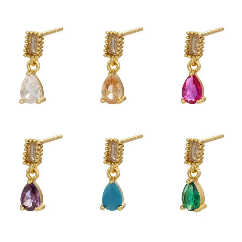 ZHUKOU NEW gold color drop earrings for women CZ crystal Dangle Earrings elegant women earrings fashion jewelry wholesale VE525
ZHUKOU NEW gold color drop earrings for women CZ crystal Dangle Earrings elegant women earrings fashion jewelry wholesale VE525
