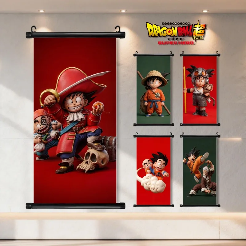 Dragon Ball Son Goku Master Roshi Scroll Hanging Painting Living Room Background Wall Decoration Gift Anime Collection
Dragon Ball Son Goku Master Roshi Scroll Hanging Painting Living Room Background Wall Decoration Gift Anime Collection