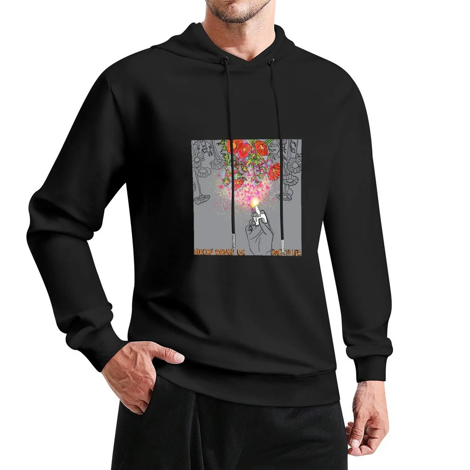back to life Pullover Hoodie fashion men winter clothes hoodie men 
back to life Pullover Hoodie fashion men winter clothes hoodie men