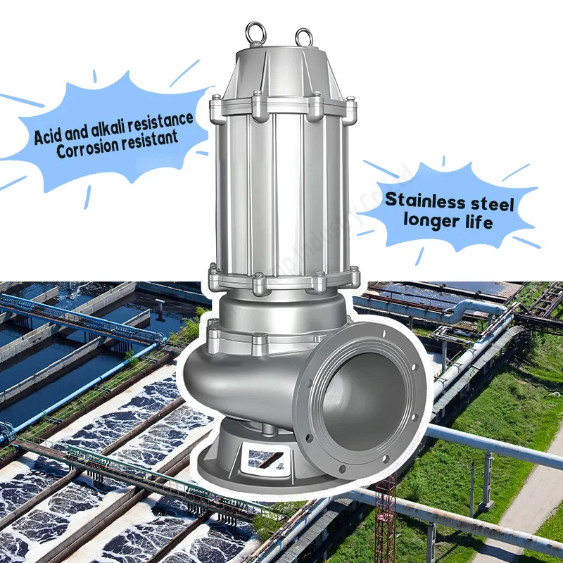 High Pressure Dirty Water Pump Efficient Reliable Low Noise Submersible Sewage Pump For Urban Sewage Drainage System
High Pressure Dirty Water Pump Efficient Reliable Low Noise Submersible Sewage Pump For Urban Sewage Drainage System