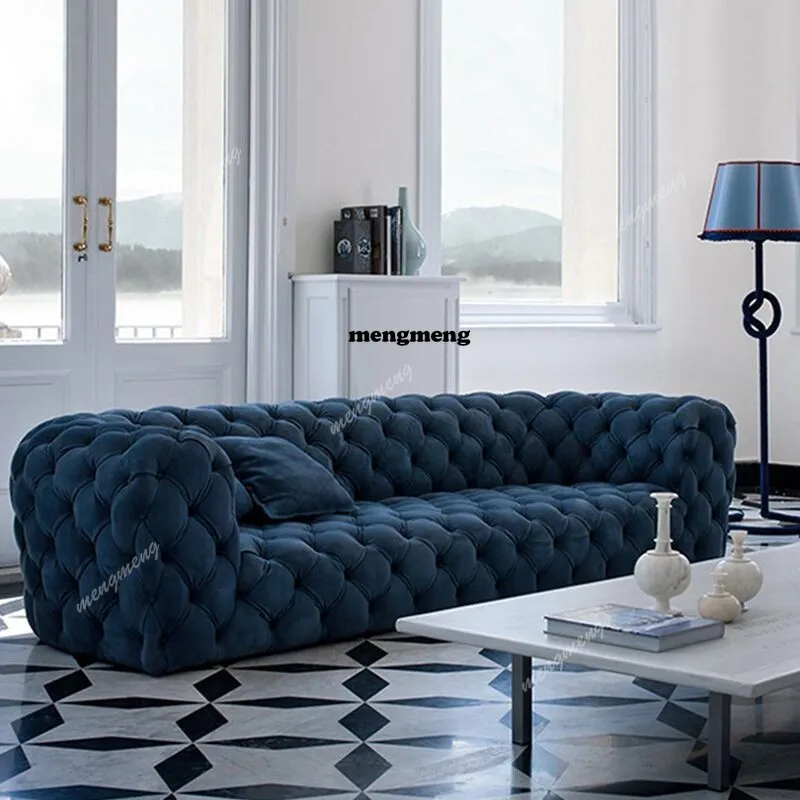 American light luxury leather sofa living room French Italian minimalist buckle high-end sofa designer
American light luxury leather sofa living room French Italian minimalist buckle high-end sofa designer
