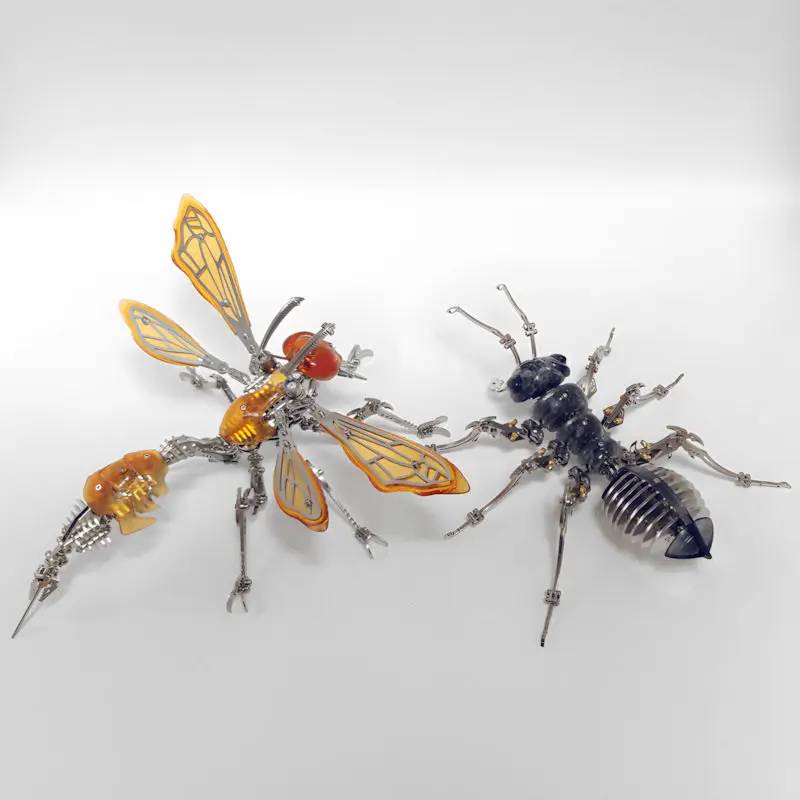Looook Store DIY Mechanical Ant Metal 3D Puzzle Model Steampunk Handicraft Desktop Decor Creative Present for Model Hobbyists
Looook Store DIY Mechanical Ant Metal 3D Puzzle Model Steampunk Handicraft Desktop Decor Creative Present for Model Hobbyists