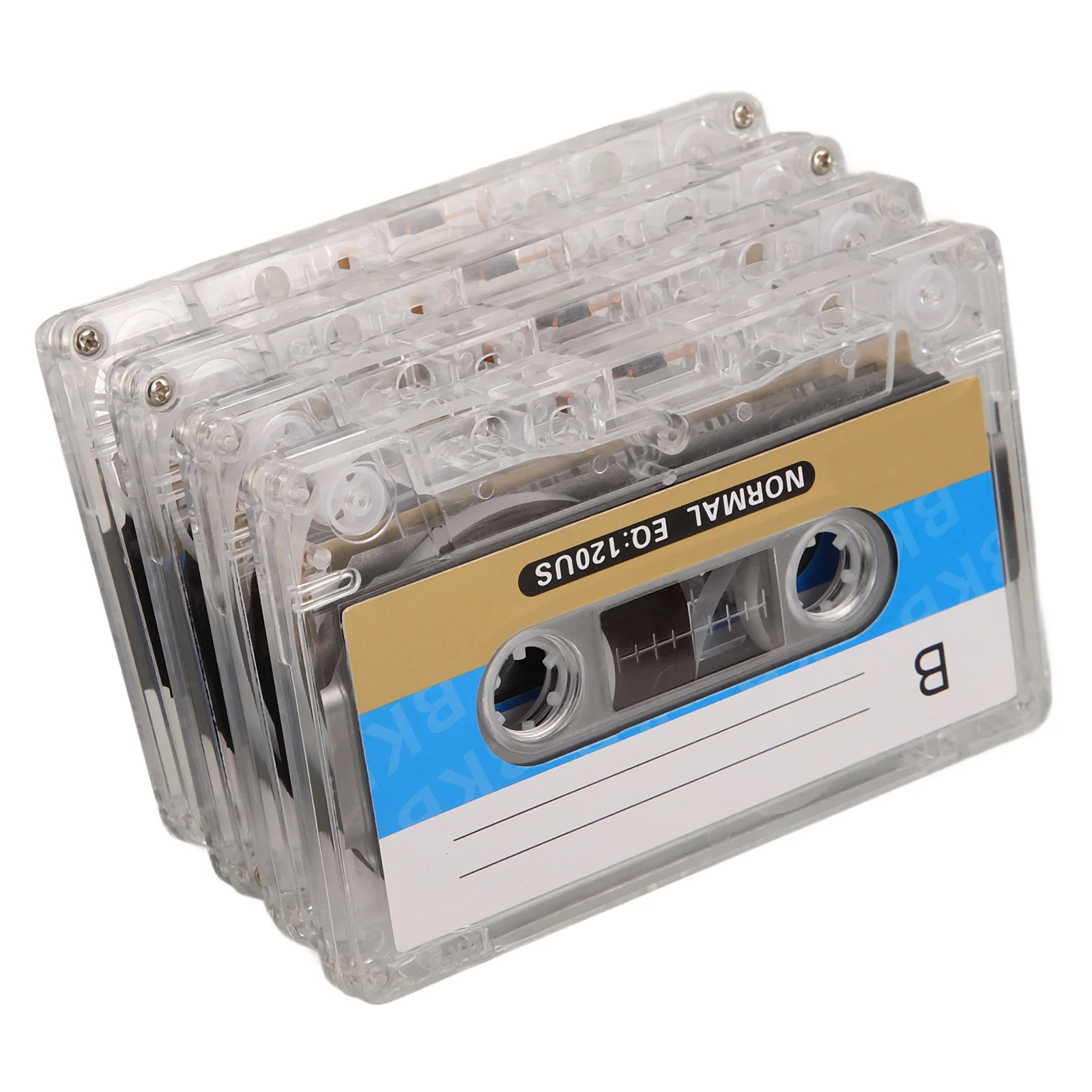 4Pcs Blank Cassette Tapes Vintage Style Recording Media for Voice Recording Lectures Teaching DIY Decoration Blank Audio Tape
4Pcs Blank Cassette Tapes Vintage Style Recording Media for Voice Recording Lectures Teaching DIY Decoration Blank Audio Tape