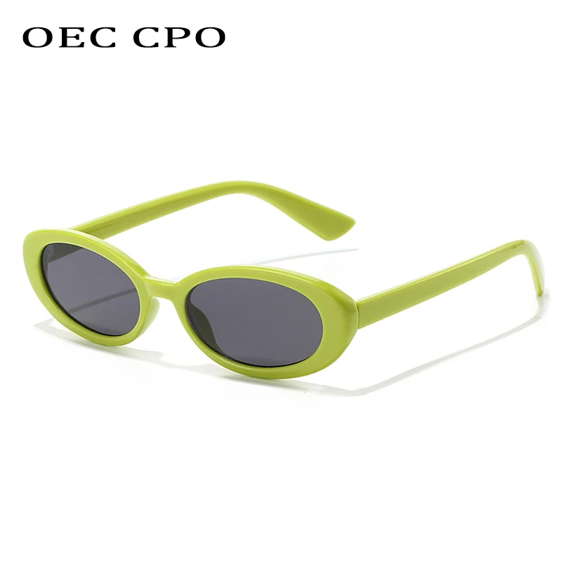 OEC CPO Fashion Small Oval Sunglasses Women Colorful Retro Shades UV400 Men Sun Glasses New Punk Eyewear
OEC CPO Fashion Small Oval Sunglasses Women Colorful Retro Shades UV400 Men Sun Glasses New Punk Eyewear