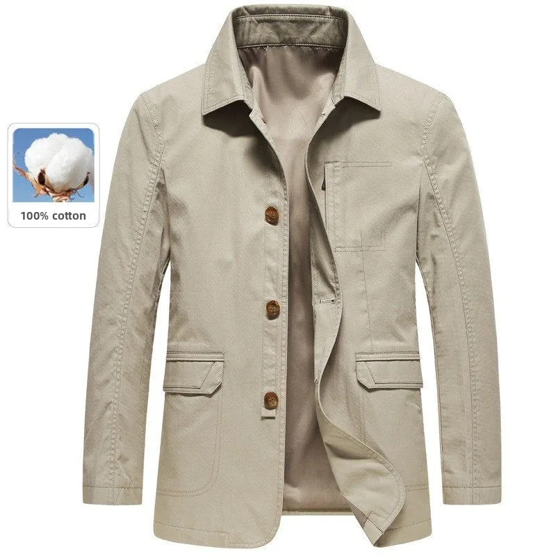 Men's Casual Cotton Jaet Spring Autumn New Sle Loose Fit Button up Top Dad Clothes Comfortable Breathable Long Sve
Men's Casual Cotton Jaet Spring Autumn New Sle Loose Fit Button up Top Dad Clothes Comfortable Breathable Long Sve