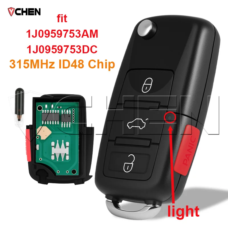 1J0959753AM 1J0959753DC 315 МГц откидной автомобильный ключ подходит для Skoda Seat VW Beetle Golf Passat Jetta ID48 чип 4 кнопки чехол с дистанционным управлением 
1J0959753AM 1J0959753DC 315 МГц откидной автомобильный ключ подходит для Skoda Seat VW Beetle Golf Passat Jetta ID48 чип 4 кнопки чехол с дистанционным управлением