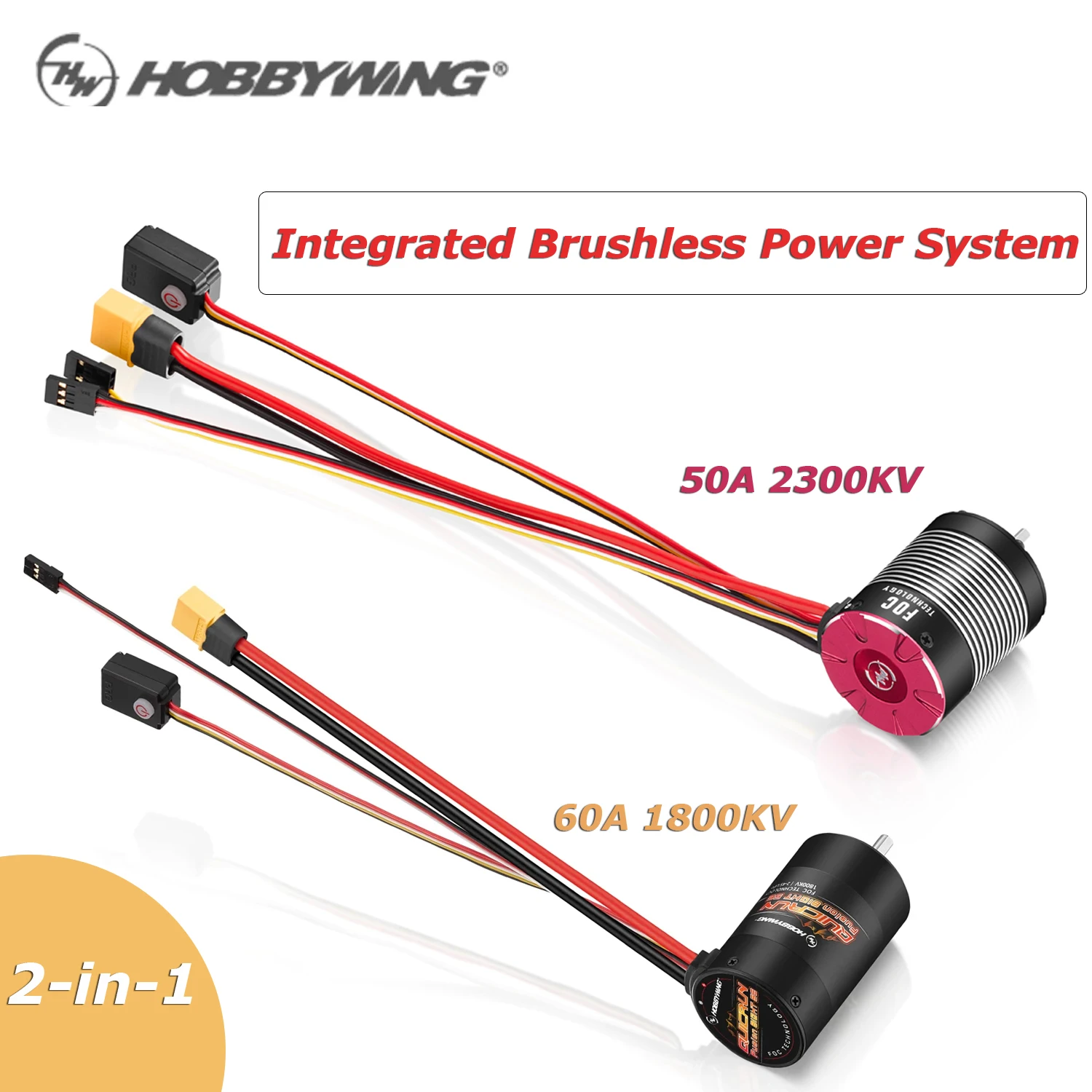 Hobbywing QuicRun Fusion Pro Elite 1/10 50A 2300KV и 1/8 60A 1800KV Мотор и ESC 2-в-1 для радиоуправляемых машин, краулеров и аксессуаров для скалолазания
Hobbywing QuicRun Fusion Pro Elite 1/10 50A 2300KV и 1/8 60A 1800KV Мотор и ESC 2-в-1 для радиоуправляемых машин, краулеров и аксессуаров для скалолазания