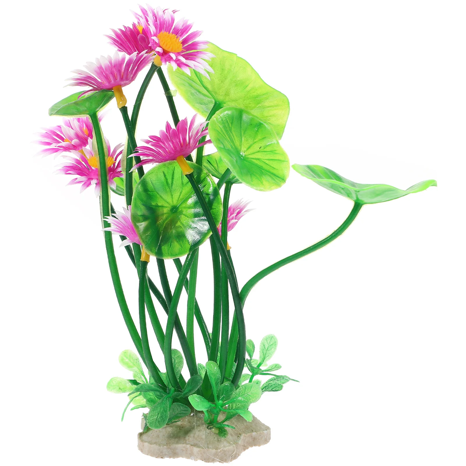 Compact Fish Tank Lotus Decor Realistic Plastic Aquarium Plants for Freshwater Aquarium Landscaping Decoration Supplies
Compact Fish Tank Lotus Decor Realistic Plastic Aquarium Plants for Freshwater Aquarium Landscaping Decoration Supplies