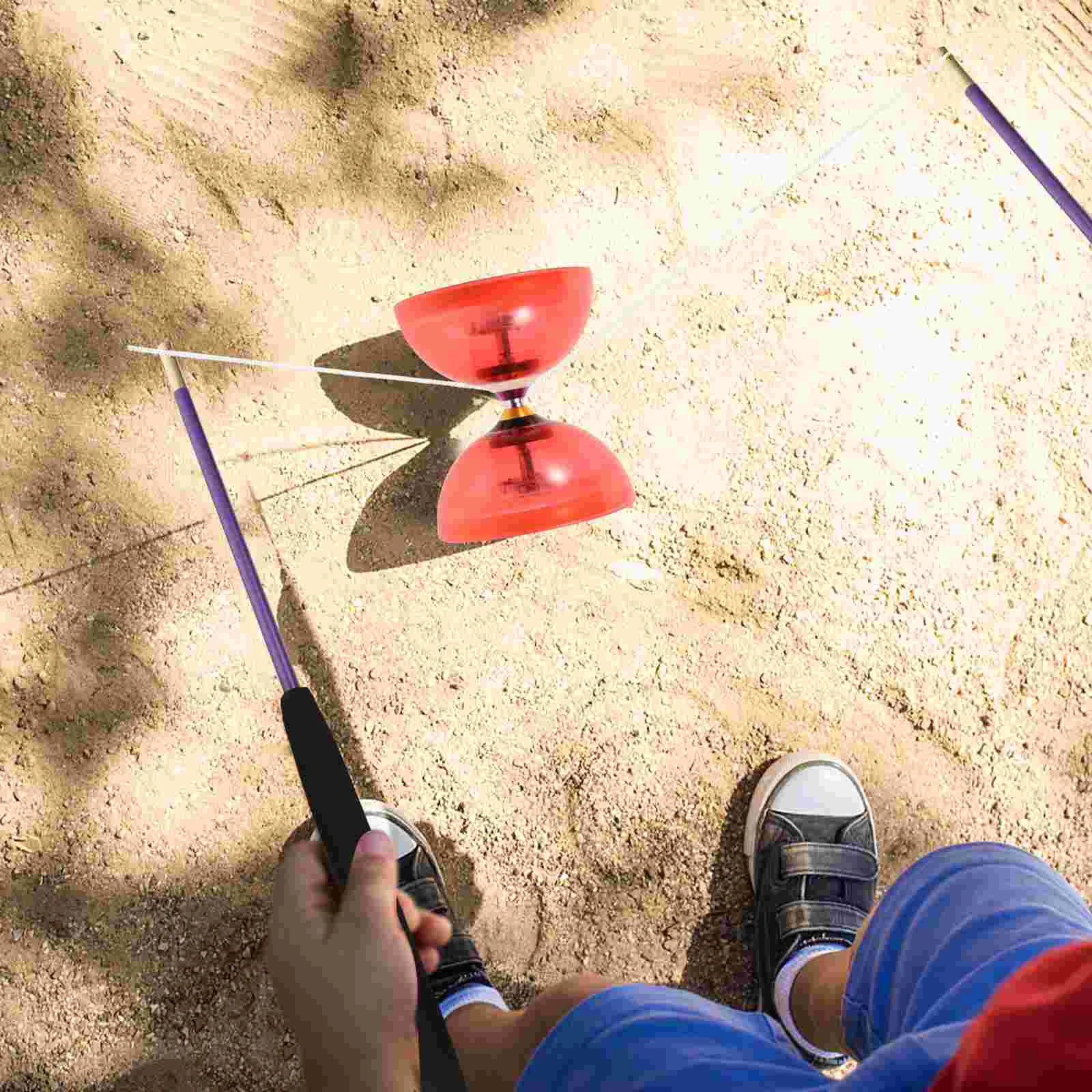 Diabolo S Jugglingdiabolos Sticks Games Camping Crystal Fitness Trick Flight Plaything Beginner Yoyo Chinese Bearing
Diabolo S Jugglingdiabolos Sticks Games Camping Crystal Fitness Trick Flight Plaything Beginner Yoyo Chinese Bearing