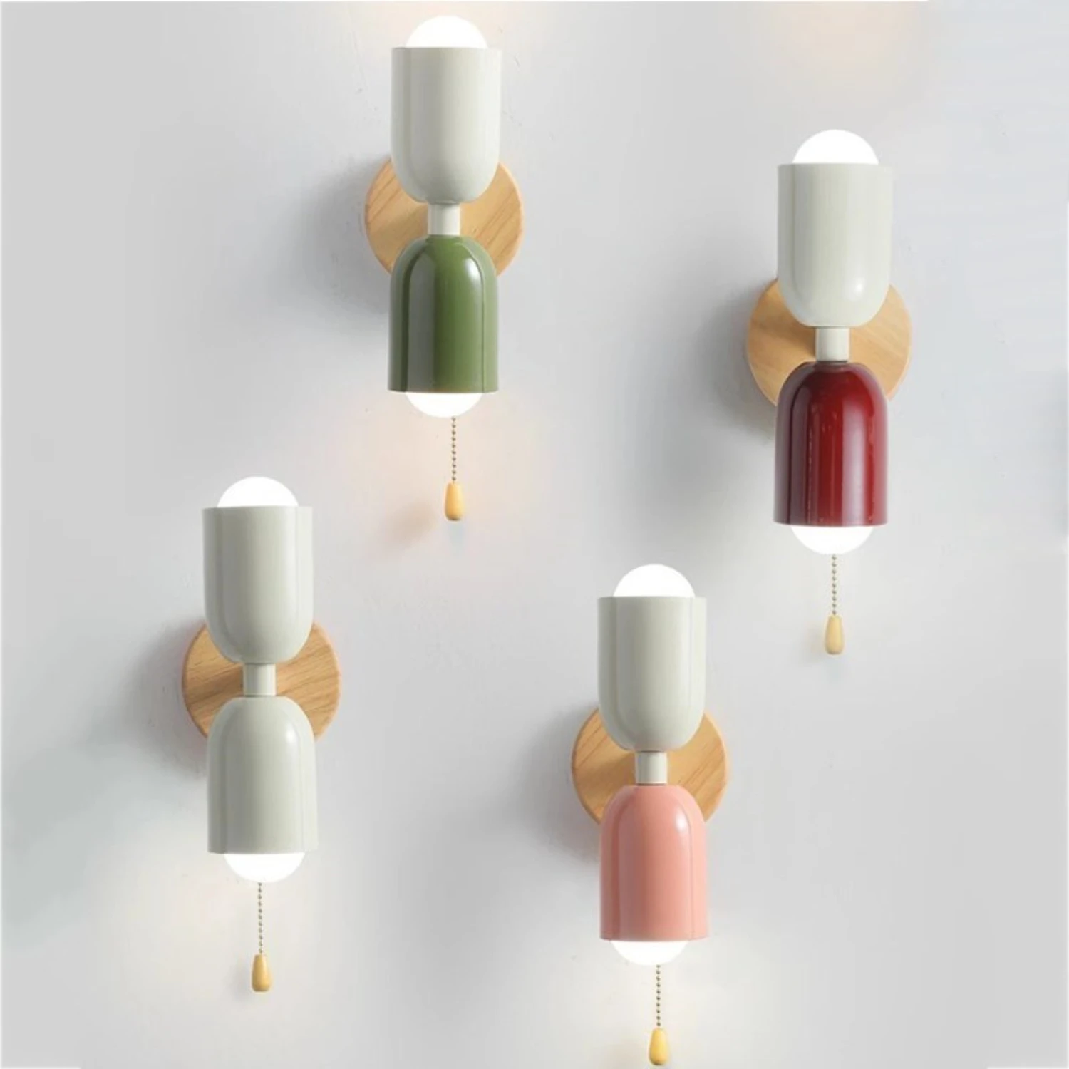 "Nordic Minimalist Wooden Wall Lamp - Stylish Illumination for Bedroom, Living Room and Hallway"
"Nordic Minimalist Wooden Wall Lamp - Stylish Illumination for Bedroom, Living Room and Hallway"
