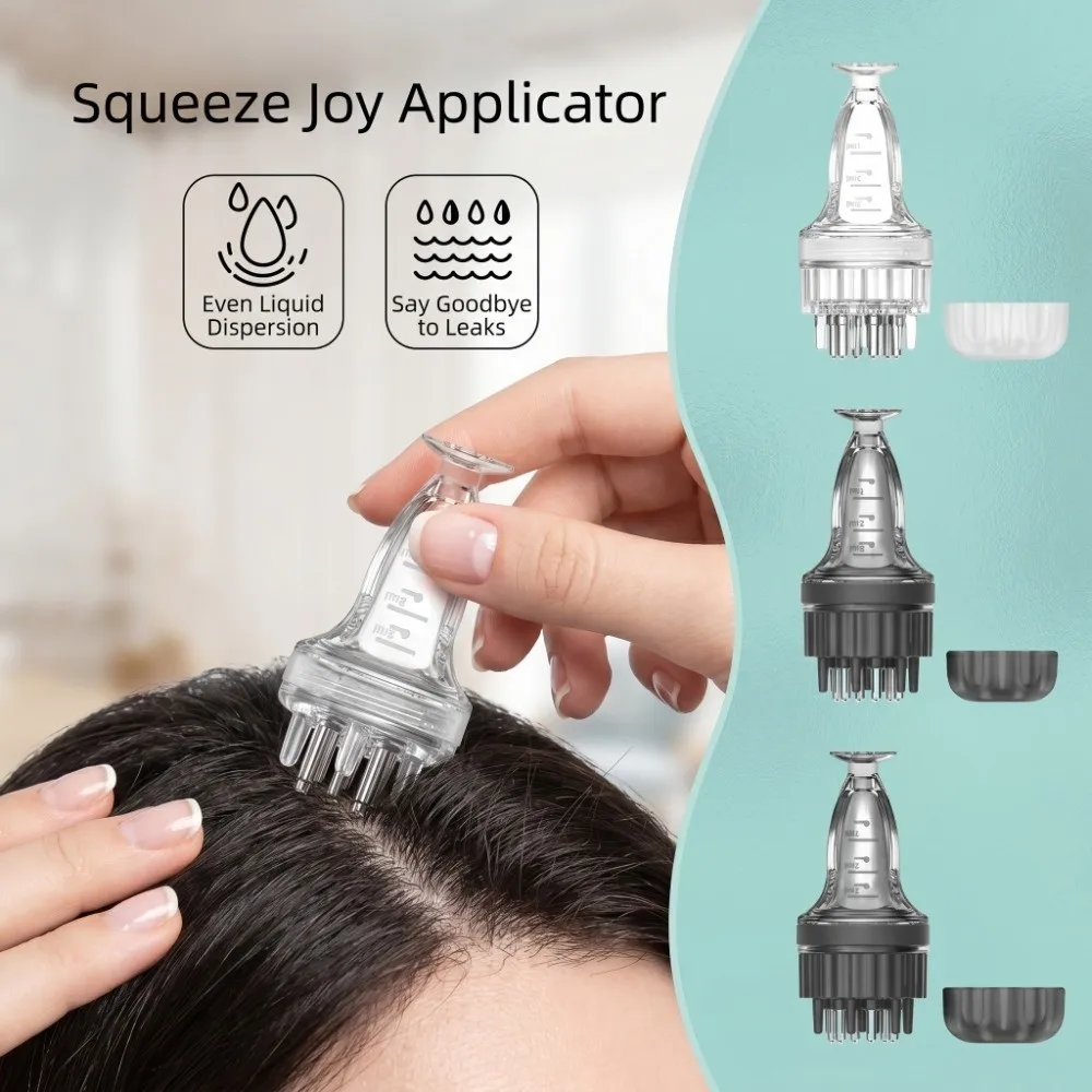 Precise Scale Hair Growth Serum Oil Apply 3ml Multi-Function Massager Scalp Applicator Comb Liquid Guiding Massager
Precise Scale Hair Growth Serum Oil Apply 3ml Multi-Function Massager Scalp Applicator Comb Liquid Guiding Massager