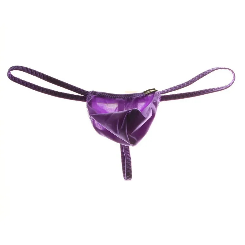 Men's Ice Silk Thong, Low-rise U-shaped Pouch T-back, Thin Elastic Breathable Underwear
Men's Ice Silk Thong, Low-rise U-shaped Pouch T-back, Thin Elastic Breathable Underwear