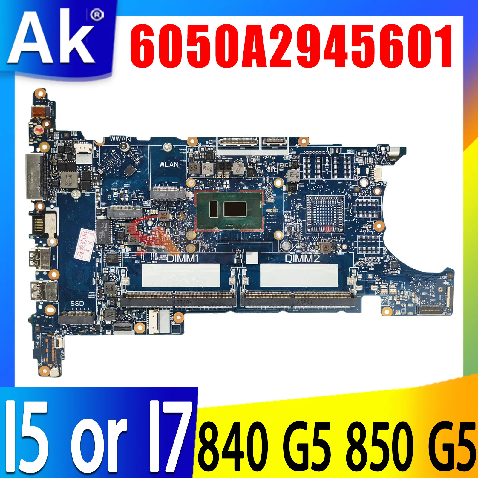 Материнская плата для HP 850 G5 6050A2945601 i5-8350U i7-8550U L15516-601 L15522-601 L15517-601, материнская плата для ноутбука, полностью протестированная плата Elitebook
Материнская плата для HP 850 G5 6050A2945601 i5-8350U i7-8550U L15516-601 L15522-601 L15517-601, материнская плата для ноутбука, полностью протестированная плата Elitebook