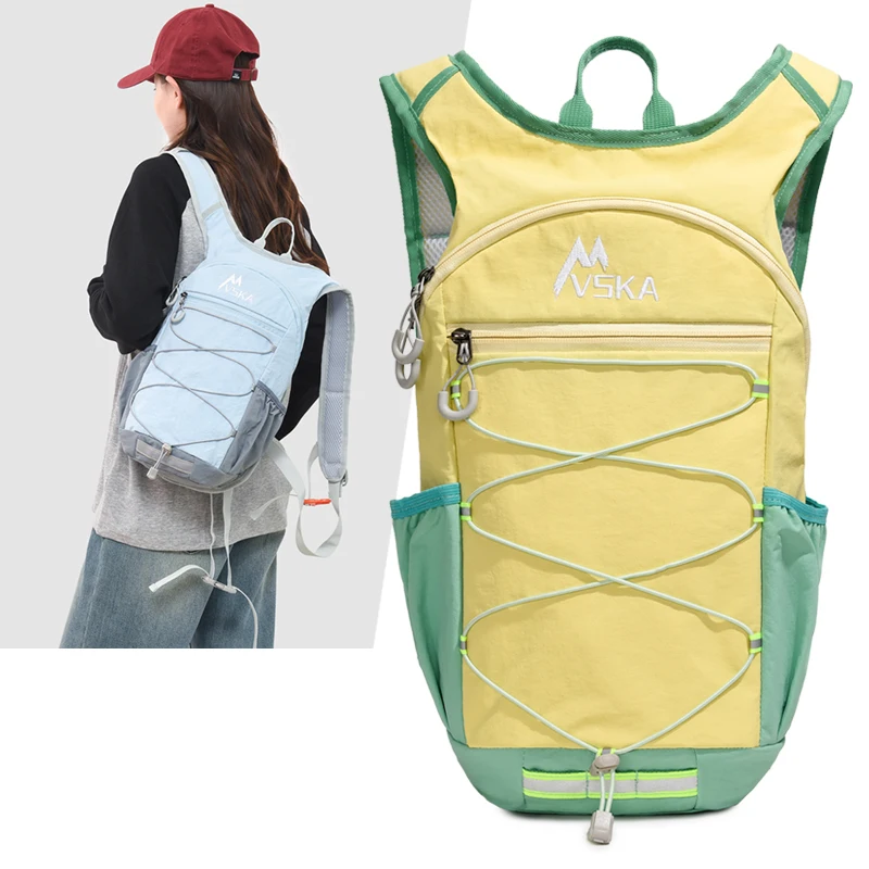 New Women Small Nylon Outdoor Backpack Breathable Mesh Back Hiking Rucksack with Water Bottle Holder for Cycling Camping Travel
New Women Small Nylon Outdoor Backpack Breathable Mesh Back Hiking Rucksack with Water Bottle Holder for Cycling Camping Travel