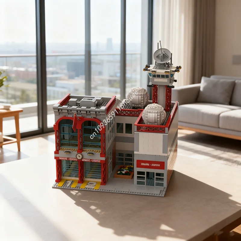 2670pcs MOC Fire Station Modular City Fireed Model Building blocks Christmas gifts Assemble creative Brick toys Kids Birthday
2670pcs MOC Fire Station Modular City Fireed Model Building blocks Christmas gifts Assemble creative Brick toys Kids Birthday