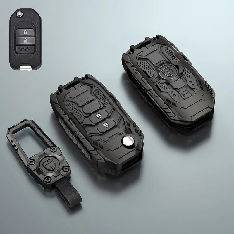 Car Flip Key Case Protective Cover Shell Keychain for Honda Civic CR-V HR-V Agreement Jade Crider Odyssey 2015-2018
Car Flip Key Case Protective Cover Shell Keychain for Honda Civic CR-V HR-V Agreement Jade Crider Odyssey 2015-2018