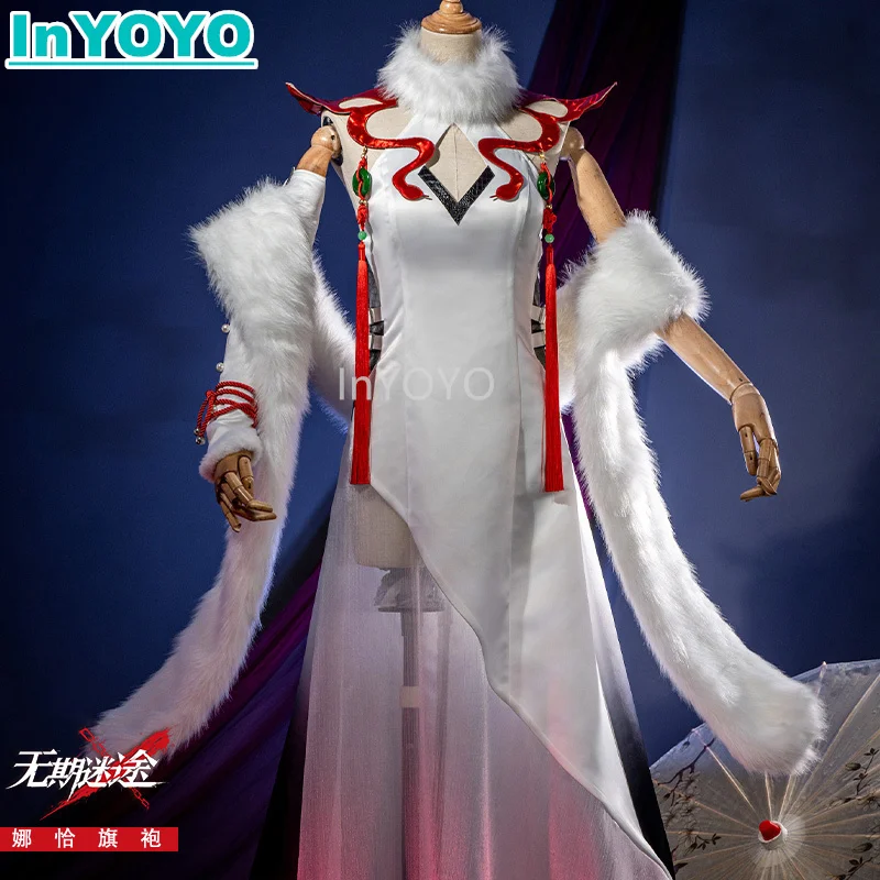 InYOYO Serpent Cosplay Costume Game Path To Nowhere Ancient Cheongsam Dress Halloween Party Outfit Women XS-XXL New 2023
InYOYO Serpent Cosplay Costume Game Path To Nowhere Ancient Cheongsam Dress Halloween Party Outfit Women XS-XXL New 2023