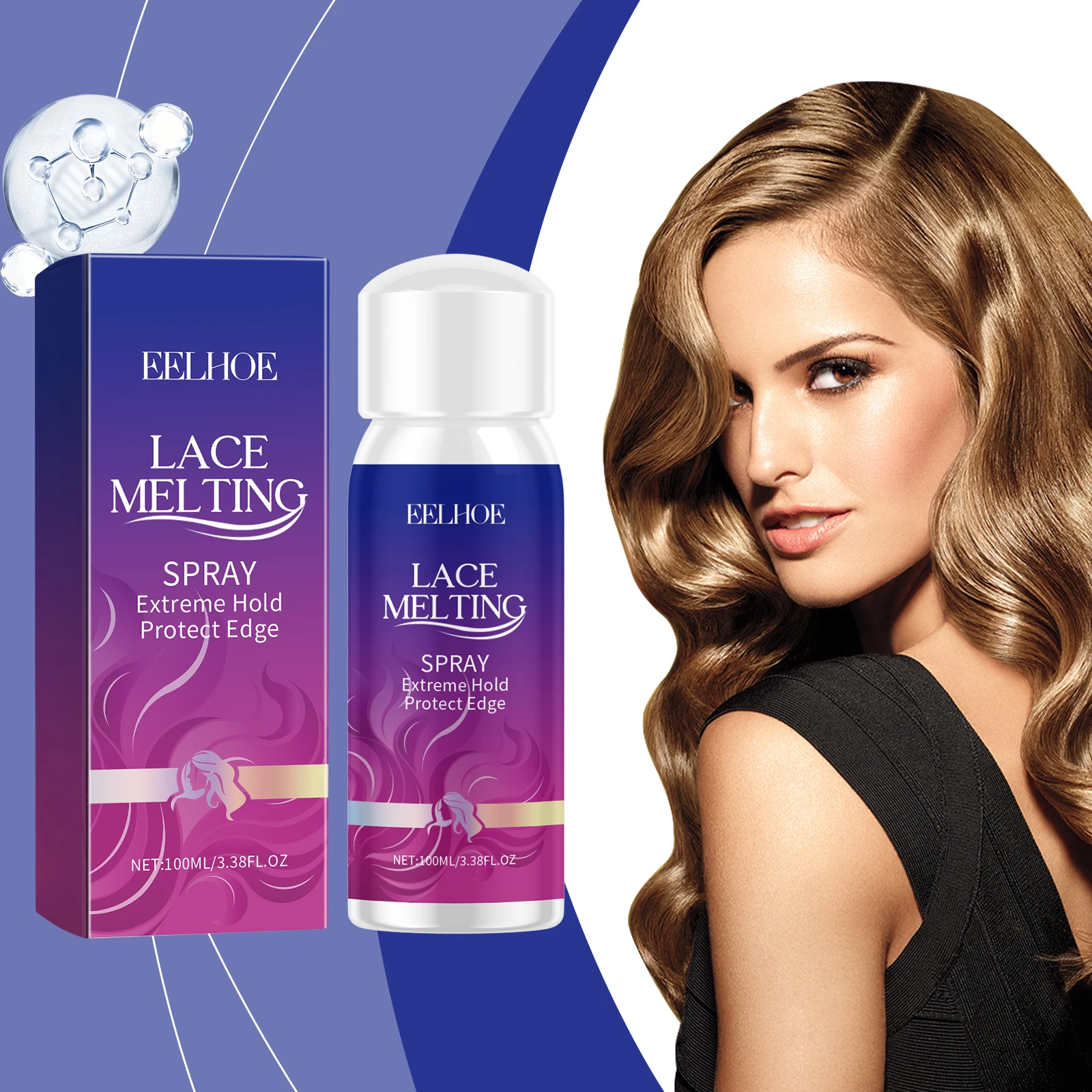 Lace Melting Spray Wig Glue Waterproof Sweatproof Seamless Invisible Fast Dry Strong Hold Mild for Sensitive Skin Invisible Glue
Lace Melting Spray Wig Glue Waterproof Sweatproof Seamless Invisible Fast Dry Strong Hold Mild for Sensitive Skin Invisible Glue